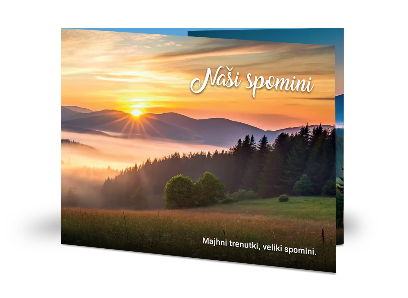 Spominska mapica – skupinska fotografija